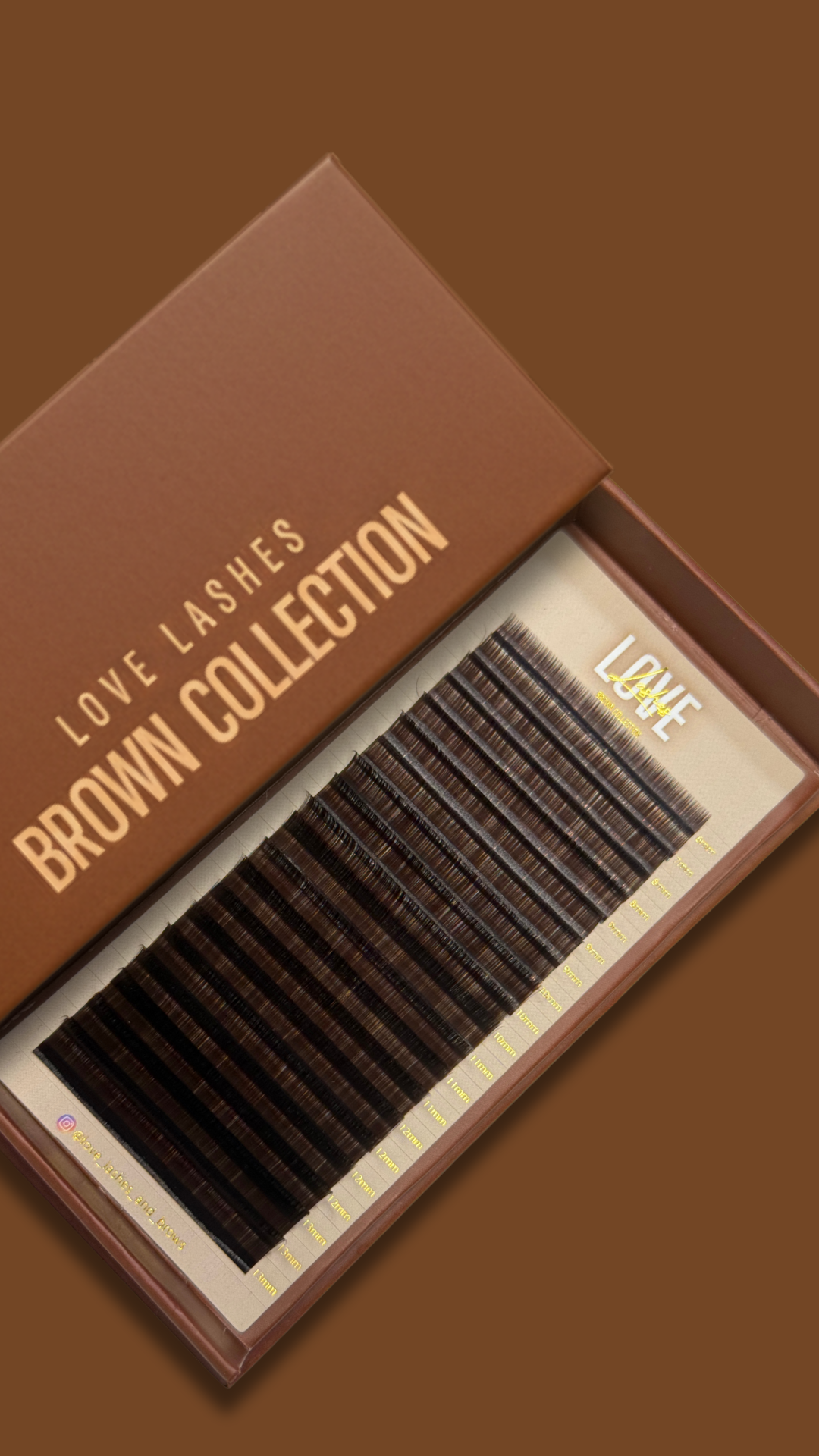 Extension ciglia Marroni