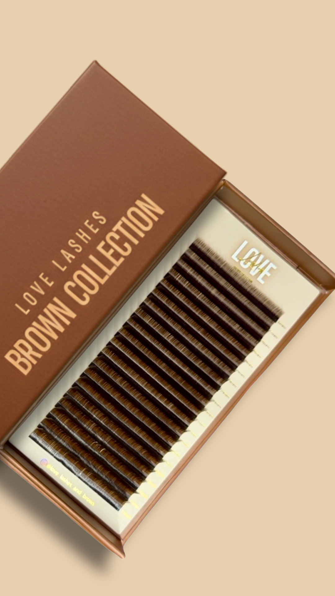 Extension ciglia Marroni